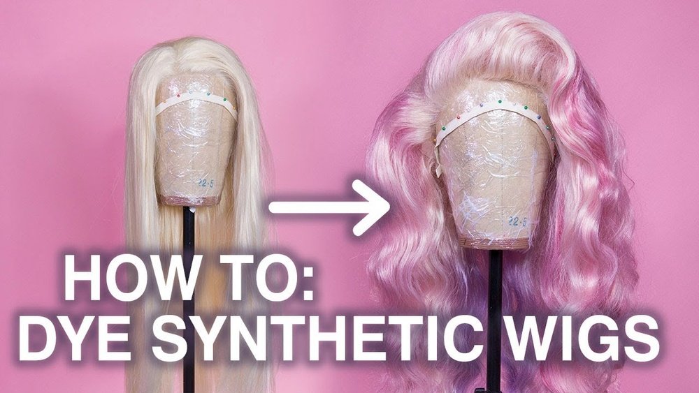 Can Synthetic Hair Be Dyed Can Synthetic Hair Be Dyed