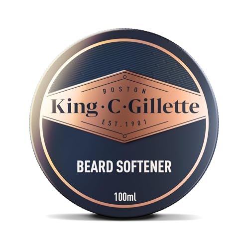 King C. Gillette Soft Beard Balm, Deep Conditioning...