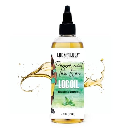 Peppermint Tea Tree Loc Oil for Dreads and Locs