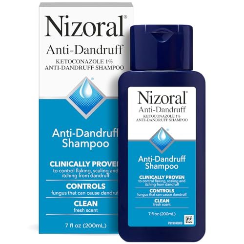 Nizoral Anti-Dandruff Shampoo with 1% Ketoconazole, Fresh...
