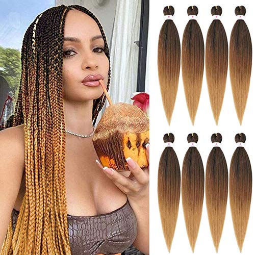 Pre-stretched Braids Hair Professional Itch Free Hot Water...