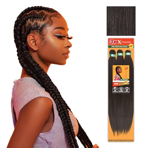 Sensationnel X-pression prestretched braiding hair - 3x...