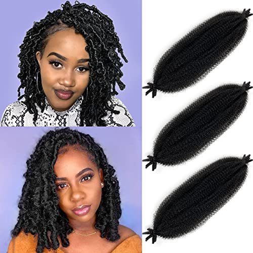 Marley Twist Braiding Hair 16 Inch Springy Afro Twist Hair