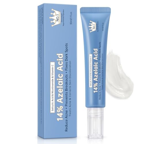 Azelaic Acid 14% Acne Cream for Redness and Dark Spots
