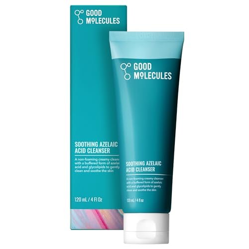 Good Molecules Soothing Azelaic Acid Cleanser – Gentle Face...