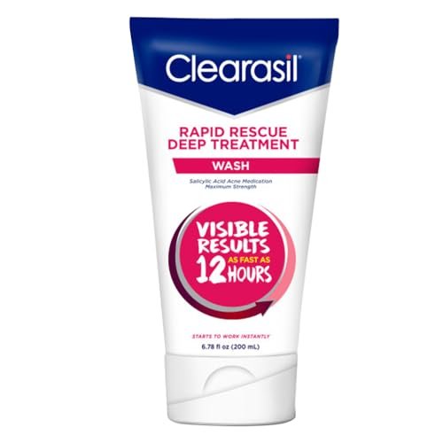 Clearasil Rapid Rescue Deep Treatment Acne Face Wash
