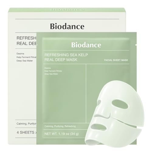 BIODANCE Refreshing Sea kelp Real Deep Mask, Calming...