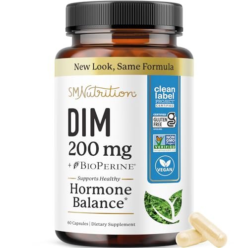 DIM Supplement 200 mg | Estrogen Balance and Hormone Support
