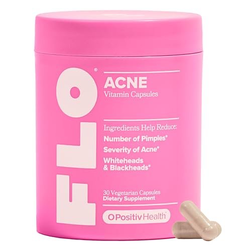 O Positiv FLO Acne Capsules – Reduce acne and breakouts
