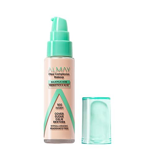 Almay Clear Complexion Acne Foundation Makeup with...