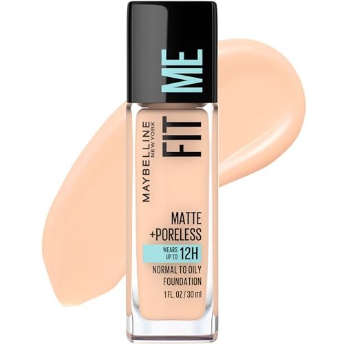 Maybelline Fit Me Matte + Poreless Liquid Oil-Free...