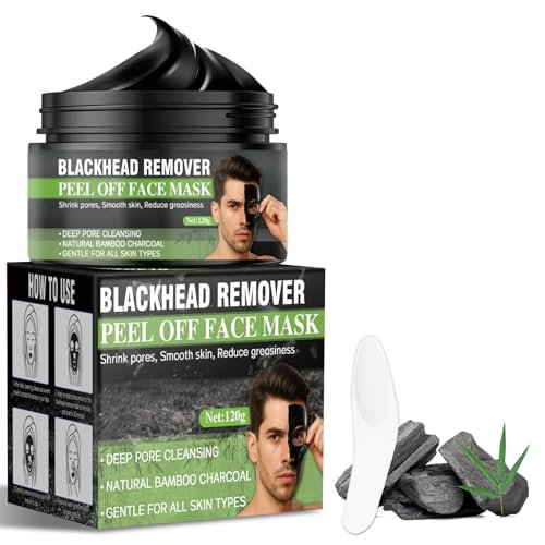 Tailgenci Blackhead Remover Mask, Charcoal Peel Off Face...