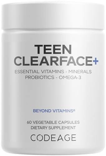 Codeage Teen Clearface Adolescent Face, Skin & Pimple...