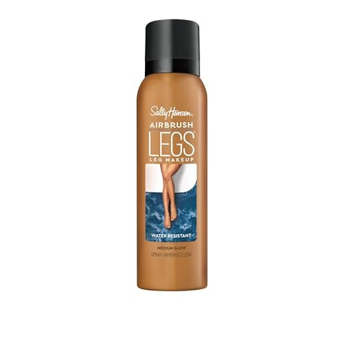 Sally Hansen Airbrush Legs, Leg Spray-On Makeup, Medium Glow