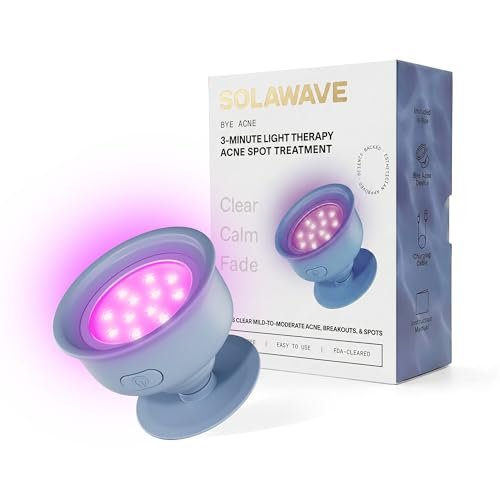 Solawave Bye Acne | Blue & Red Light Therapy Device
