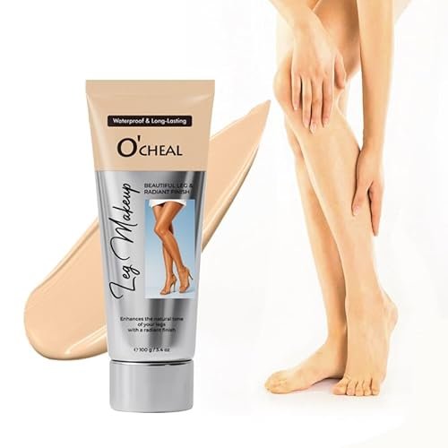 O’CHEAL Waterproof Leg Makeup Cream, No Transfer Tattoo...