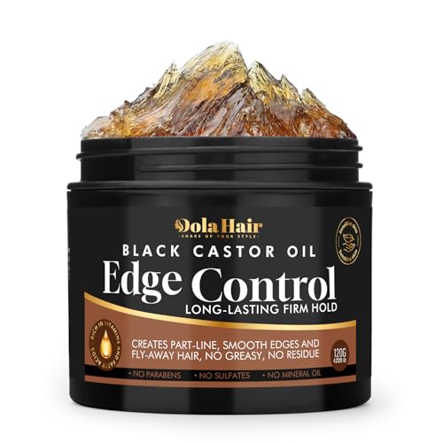 Edge Control Gel for 4C Hair Braiding with Firm Hold