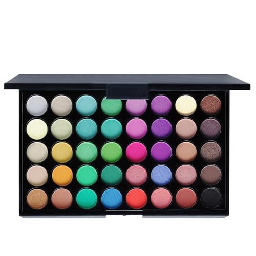 BONNIE CHOICE 40 Colors Rainbow Makeup Eyeshadow Palette...