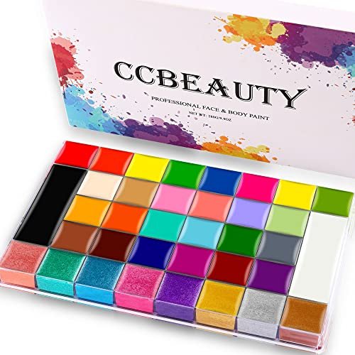 CCbeauty Professional 36 Colors Face Body Paint, Cream...
