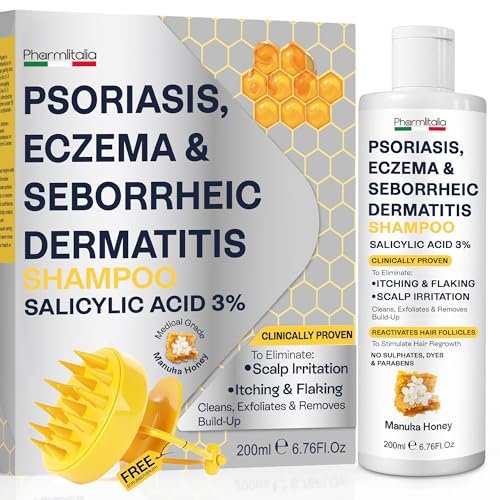 Psoriasis Shampoo for Dry & Itchy Scalp with Salicylic Acid