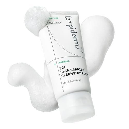Zipiderm EGF Deep Cleansing Foam – Korean Gentle Facial...