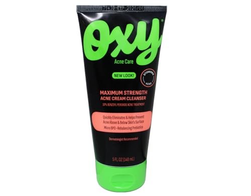 Oxy Acne Medication Face Wash - Maximum Strength Benzoyl...
