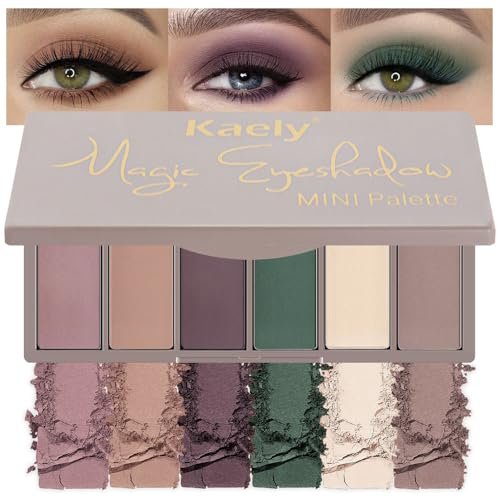 evpct 6 Colors Mauve Eyeshadow Palette Matte, High Pigment...
