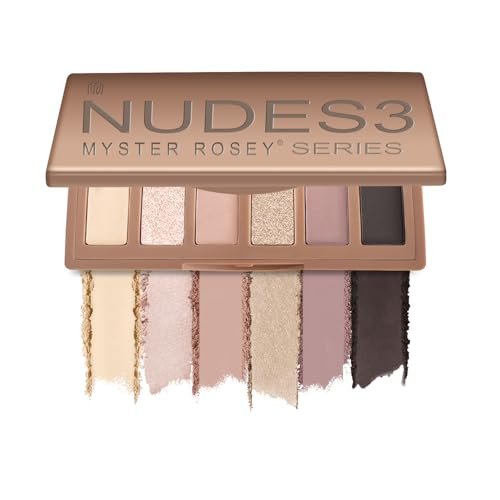 MYSTER ROSEY Nudes Series Mini Eyeshadow Palette, Matte...
