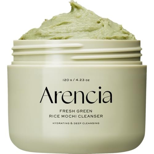 Arencia Korean Rice Mochi Face Cleanser - Gentle Pore Scrub