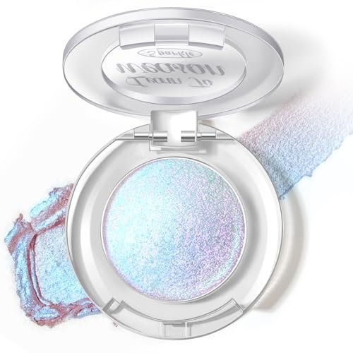 HOSAILY Holographic Duochrome Blue Glitter Eyeshadow, Color...
