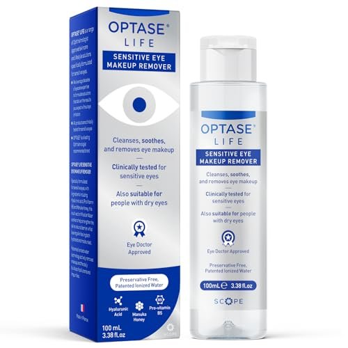 Optase Life Sensitive Eye Makeup Remover – Gentle 100ml...