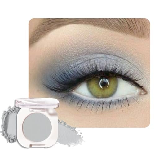 HHLTOH Dusty Grey Single Matte Eyeshadow Makeup, Smoky...