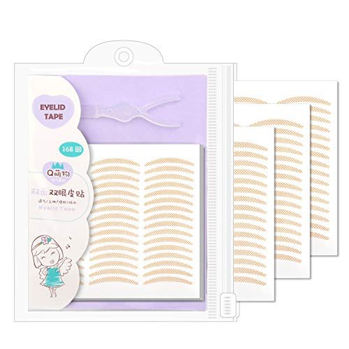 336Pcs Double Eyelid Tape Strips Stickers for Droopy Hooded...