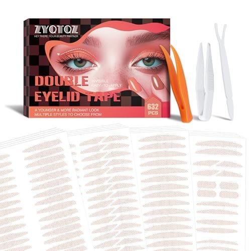 Eyelid Tape, Instant Invisible Eyelid Lifter Strips for...
