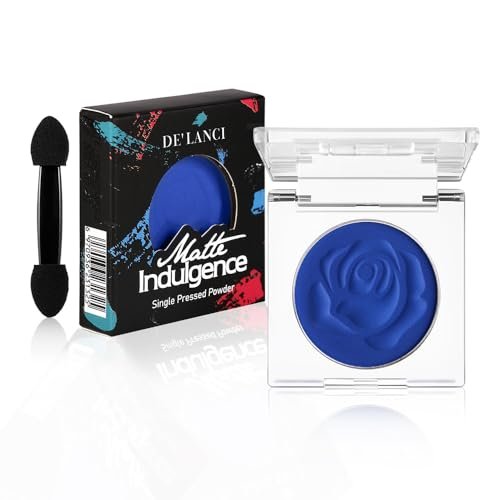 ecofavor Matte Blue Eyeshadow Palette Single with Applicator