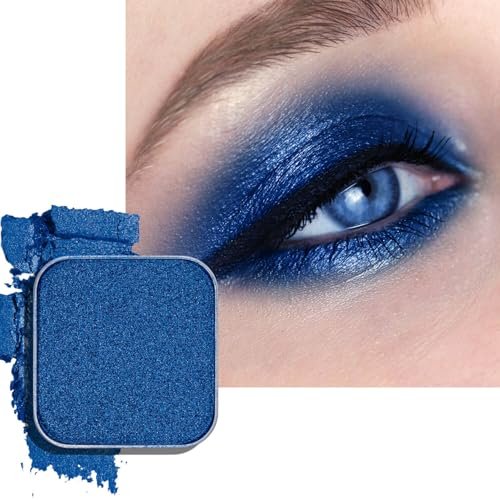 Magnetic Blue Single Eyeshadow Matte Shimmer Highly...
