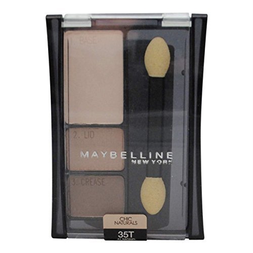 Maybelline New York Expert Wear Eyeshadow Trios, Almond...