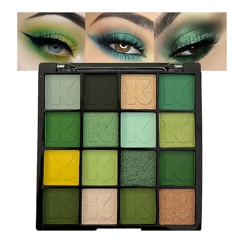 K'APEINE Green Eyeshadow Palette, Matte Glitter Eye Shadow...