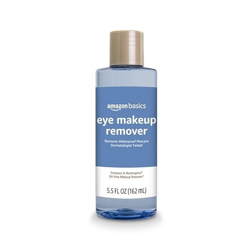 Amazon Basics Eye Makeup Remover, Removes Waterproof...