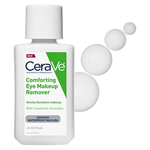 CeraVe Eye Makeup Remover with Hyaluronic Acid and...