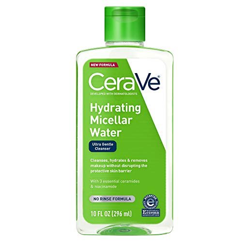 CeraVe Micellar Water, Hydrating Facial Cleanser & Eye...