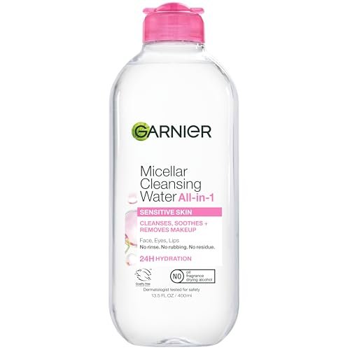 Garnier Micellar Water, Hydrating Facial Cleanser & Makeup...