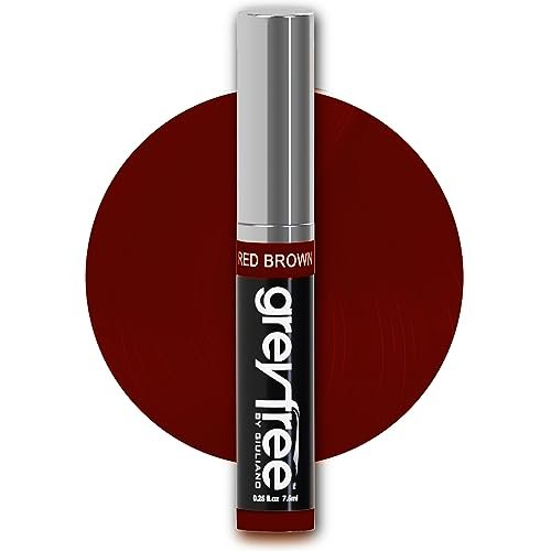 Greyfree Root touch up hair mascara temporary Red-Brown...
