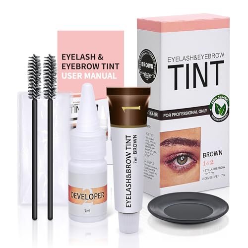Eyelash & Eyebrow Color Kit, Brown Lash & Brow Tint