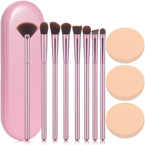COYKROU 8Pcs Makeup Brushes Set Premium Eyeshadow Brush Kit