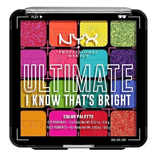 NYX PROFESSIONAL MAKEUP, Ultimate Shadow Palette, Eyeshadow...