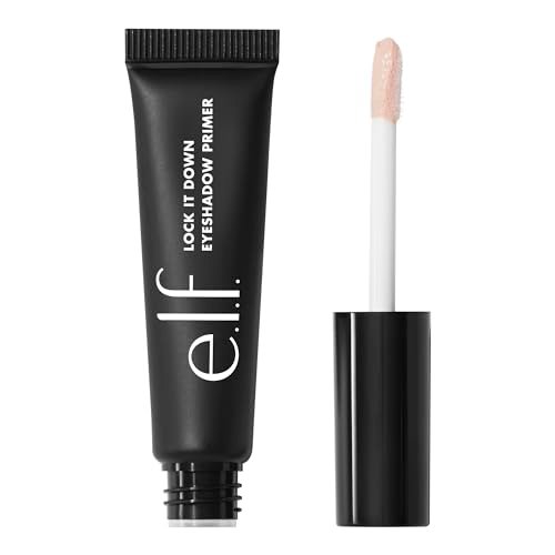 e.l.f. Lock It Down Eyeshadow Primer, Smooth Creamy Eye...