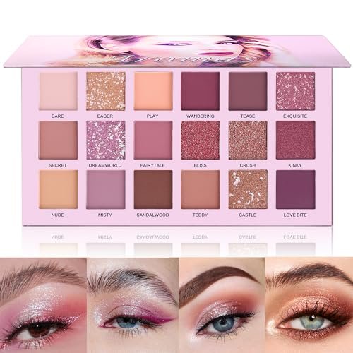 UCANBE Professional 18 Colors Aromas Nude Eyeshadow Palette