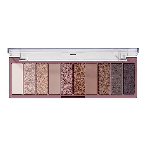 e.l.f. Perfect 10 Eyeshadow Palette, Ten Ultra-pigmented...