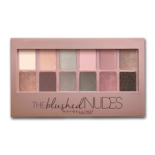 Maybelline The Blushed Nudes Eyeshadow Palette Makeup, 12...